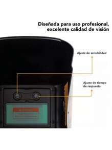 Careta Soldadura Para Industrial Soldar Electronica Diseño - Naranja Quemada - Ver 7