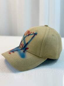 Gorra de béisbol con estilo de graffiti - Casual estilo hip hop callejero, de poliéster