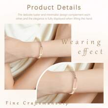 Elegante pulsera inteligente para mujer, con control remoto de cámara, contador de pasos, varios modos deportivos, dispositivo portátil inteligente, resistente al agua IP68, regalo perfecto para mujeres, regalo de cumpleaños romántico