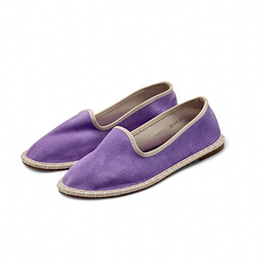 Emilie Shoes, Women's Casual Shoes, Comfortable, Spring And Summer Style, ✅ Delivery 24/72h To Spain (Mainland) - Violet Purple - View 1