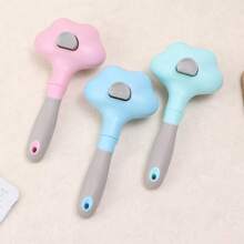 Regalo para amantes de gatos/perros y mamás de perros/gatos ama las mascotas. Peine desenredante para amantes de perros y mamás de perros. Peine de masaje para retirar el pelo suelto para amantes de gatos y mamás de gatos. Peine para gatos con limpieza de un solo botón para amantes de gatos y mamás de gatos.