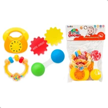 Baby Rattles Various Animal Models Colorful Kit DuteToys