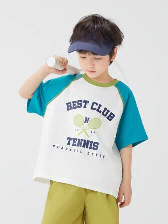  Young Boy Short Sleeve T-Shirt, Cool And Breathable Tee For Children, Fashion Summer 2025 New Design, Zosee Brand