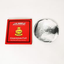 Folha de narguilé com furos - Folha de narguilé de alumínio pré-perfurada | Folha de narguilé com furos para cabeça de narguilé Acessórios para tigela de narguilé