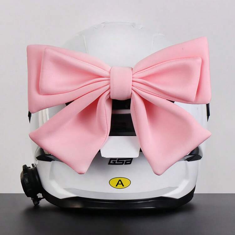 1 件优雅可爱卡通摩托车头盔蝴蝶结装饰配件，适用于家居装饰、电动自行车、摩托车头盔装饰、汽车后备箱挂饰 - B款 - 查看 17