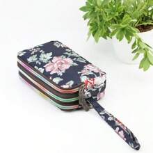 Women's 3-Layer Long Clutch Wallet, Large Capacity Key Holder, Casual Phone Wallet, Wristlet Pouch, Summer Ladies Handbag - Multicolor - View 2