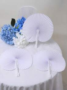 Heart-Shaped Round Folding Fan, Crafted For Weddings, Engagements, Bachelor Parties, Valentine's Day. White Heart-Shaped Folding Fan, Blank For DIY Painting, Party Decoration, Birthday, Wedding Gifts,Colorful,Cute,Adorable,Funny,Kawaii,Y2K,Stylish,Unisex,For School,For Classroom,For Teacher Gifts,For University,For Colleague,For Dorm Rooms,For Teacher,For Boys And Girls,For Teenagers,Junior High School Students,Middle School Students,High School Senior High School Students,College Students,University Students,Freshman,Sophomore,Underclassmen