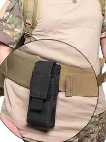 M5 Molle Flashlight Pouch, EDC Tactical Gear, Hands-Free, Lightweight, Outdoor Adventure, Small Utility Pouch, Waist Pack, Tactical Style, Outdoor Exploration, Rugged And Reliable