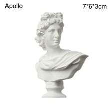 Minifiguur Beroemdheden Huisdecoratie Tekenen Oefening Gipsbeeld Beroemde Sculptuur Gipsbuste Portretten Griekse Mythologie