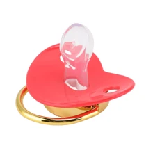 1pc Pet Pacifier Toy, Made Of Silicone Material, Shiny Rhinestone Design, Suitable For Pets Chewing And Photo Taking - Multicolor - View 10