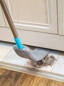 1 Piece Fiber Dust Brush Includes Three Cloths For Cleaning Narrow Crevices Such As Under The Bed, Under The Sofa, And On The Top Of The Wardrobe. - Multicolor - View 2