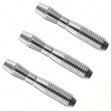 Yernea 3 Stücke/Set professionelle Dartschaft 2BA, 16g/0,56oz, kompatibel mit schwarzen Softspitzen Pfeilen, für Training und als Ersatz, Dart Zubehör zur Verbesserung von Genauigkeit und Haltbarkeit beim Training und in Wettkämpfen