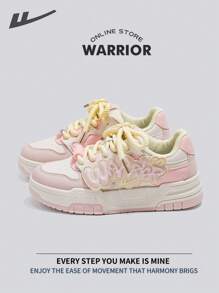 WARRIOR Warrior Women's Skateboarding Shoes Spring And SummerLightweightComfortableBreathableModest Style Casual Yet SleeksneakersApplicable Throughout The Yearwear-ResistingAll-Day WearTraining SneakersRunning Shoes