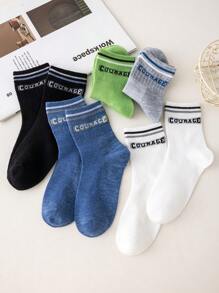 春秋儿童袜子，男女童网眼透气儿童袜子，中筒，柔软亲肤，卡通儿童袜子 - 彩色 - 查看 3