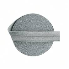 Bristlegrass Elástico plegable brillante FOE de 5/8", 3/4", 1", 15mm, 20mm, 25mm, cinta de satén de spandex sólido, cinta de tela para diademas, ligas para el cabello, pulseras, ropa interior, lencería, vestidos, adorno de costura