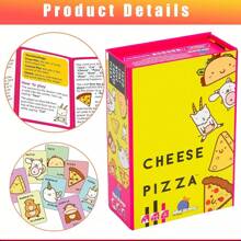 Cheese Pizza | Card Game | NEW Party Toy - Multicolor - View 3