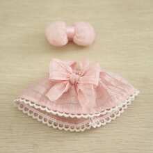 1pc Clothing Only, (No Doll) Clothes Suitable For 17cm Lububu Wearable Outfit Replacement Hat Dress Overalls Set Doll Clothes - Multicolor - View 27