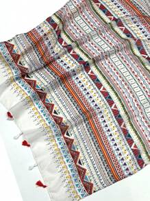 Khăn choàng in họa tiết đơn giản dành cho nữ, khăn choàng thời trang mùa xuân/hè mới, khăn choàng chống nắng đi biển, khăn choàng cho phụ nữ. - Nhiều màu - Xem 8