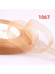 50 码/包,1.2 厘米宽彩色头带丝带,工艺圣诞面料蕾丝丝带,礼品包装绳,万圣节,万圣节装饰情人节 - 彩色 - 查看 45