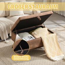 Mid-Century moderne quadratische Couchtisch Ablagebank, montiert, geeignet für Wohnzimmer, Eingangsbereich und Familienzimmer, verwendet als Couchtisch, Steigbügel, Schuhbank