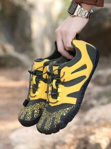 Water Shoes Suitable For Men, Barefoot Sports Shoes For Beach & Water Activities, Quick-Drying Lightweight Summer Fun Shoes - Yellow - View 2