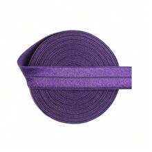 Bristlegrass Elástico plegable brillante FOE de 5/8", 3/4", 1", 15mm, 20mm, 25mm, cinta de satén de spandex sólido, cinta de tela para diademas, ligas para el cabello, pulseras, ropa interior, lencería, vestidos, adorno de costura