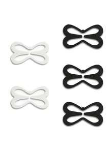 5 件隐形胸罩肩带夹，防滑胸罩肩带夹隐形胸罩夹，女士内衣和内衣配件 - 彩色 - 查看 6