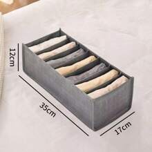 1 pieza Caja de almacenamiento plegable de gran capacidad - Fácil de plegar, plegable, caja de almacenamiento multiusos, contenedor organizador, almacenamiento de ropa y ropa de cama - Perfecto para la organización del hogar, almacenamiento de dormitorio, organización del armario, almacenamiento de artículos de oficina y artículos esenciales para la guardería