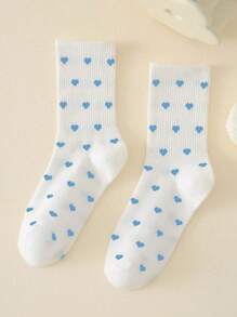 1/3/5Pairs Female Butterfly Pattern,Women's Socks, Mid Length Socks, Colorful Pattern Socks, Round Neck Socks, High Length Socks, Soft Women's Socks, Crew Sports Socks, Fabric Women's Socks, Cute Socks, Girls' Socks, Sheer Socks, Slouchy Socks, Cute Socks, Crew Sports Socks, Fall - Multicolor - View 14