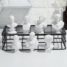 Minifiguur Beroemdheden Huisdecoratie Tekenen Oefening Gipsbeeld Beroemde Sculptuur Gipsbuste Portretten Griekse Mythologie