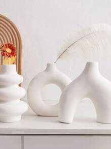 Modern Vase Home Decoration Bohemian Style Round Frosted Vase Simple Vase Table Wedding Decoration, Farmhouse Decoration Wedding Table Office Decorations.