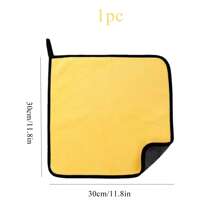 10pcs/1pc/2pcs/5pcs Ultrasoft Car Wash Microfiber Towel Car Cleaning Drying Cloth Car Care Cloth Detailing Car WashTowel ,500GSM Polishing Waxing Auto Detailing Towel Cloth Never Scrat