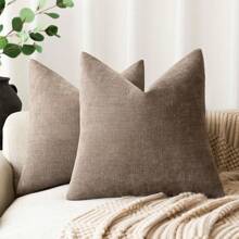 Modern Minimalist Luxury Bamboo Knot Chenille Pillow Cover, Suitable For Bedroom, Sofa, Car Seat Cushion, 4-Season Use