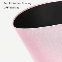 Portable Folding Umbrella UPF50+ Sunscreen 6 Ribs Waterproof 190T Umbrella Cover Dual-Purpose Capsule Umbrella With Storage Box Iron Handle Iron Shaft Iron Frame Leisure Style Manual Opening And Closing Are Suitable For Holiday Gifts.