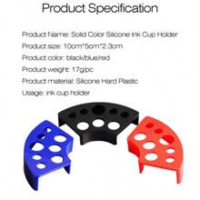 Plastic Fan-Shaped Tattoo Ink Cup Holder - Multicolor - View 2
