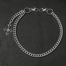 1pc Men's Single Cross Accessory Pendant Jeans Chain Summer, School