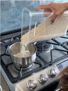 Contenedor para Alimentos, Cereal, con Tapa Hermética de 2500ml, 1 pieza - L - Ver 5