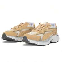 Puma 388774-02 Unisex New Retro Chunky Sneakers, Thick Sole Casual Shoes