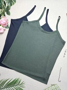 Simple Casual Regata Plus Size G1 Veste 48/50 - G1 Vest KIT2 Black + Military Green - View 1