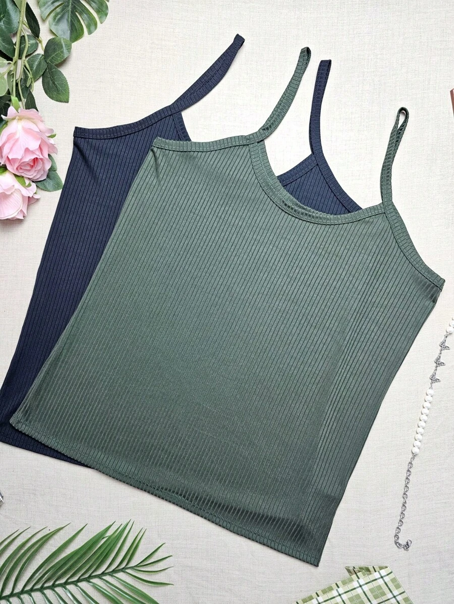 Simple Casual Regata Plus Size G1 Veste 48/50 - G1 Vest KIT2 Black + Military Green - View 1