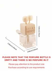 2pcs Car Air Vent Clip Air Freshener Bottle, Small & Cute & Practical Car Decoration