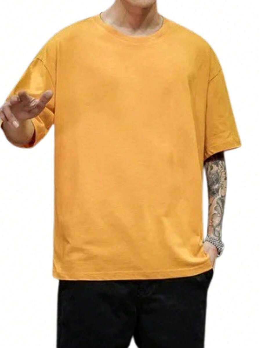 Men T-Shirts - Yellow - View 1