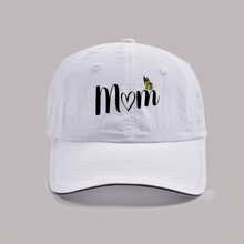 1pc Quick-Dry Sun-Shading Mom Printed Mesh Breathable Baseball Cap, Mother's Day Gift For Mom - Multicolor - View 1