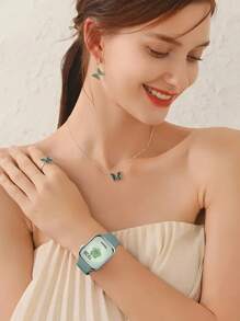 Bands Compatible With Apple Watch Band 38mm 40mm 41mm 42mm 44mm 45mm 46mm 49mm Women Men, Soft Silicone Sport Replacement Band Compatible With Apple Watch Apple Watch Series 10 9 8 7 6 5 4 3 SE Ultra