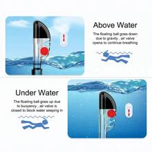 Underwater Snorkeling Half Face Face Swimming Mask Set Scuba Diving Respirator Masks Anti Fog Safe Breathing For Adult