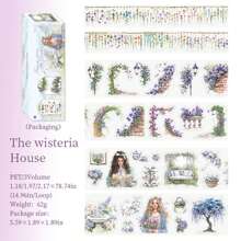 3 卷花卉和人物主题装饰和纸胶带套装，“花园时刻”系列，适用于剪贴簿 - 彩色 - 查看 11