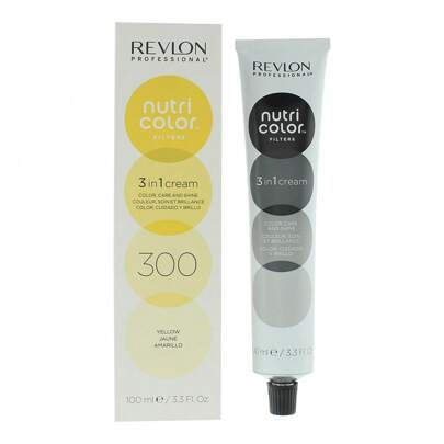 Revlon Nutri Color Filters 3 In 1 Cream Hair Colour 100ml - 300 Yellow