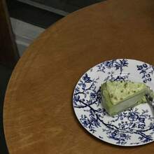 1pc New Vintage Blue & White Ceramic Plate, Antique Style Floral Plate, High-End Breakfast/Dessert Plate Suitable For Daily Use - Multicolor - View 4