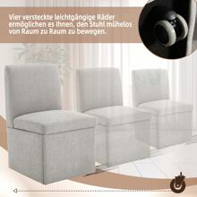 Esstisch und Stuhl Set, gepolsterte Esszimmerstühle 2 Stück drehbare Esszimmerstühle, Küchenrolle/Lagerung shu modern ï¿½white offizielle Halle ohne Unterstützung Stoffstühle, Lagerung Lagerung gepolsterte Esszimmerstühle