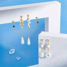 MAGICALCUTDIE 2boxes 304 Stainless Steel Beads Rondelle And Stainless Steel Stud Earrings 0.7mm Pin Ear Stud Components Ball Post Earrings